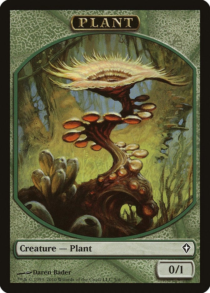 Plant Token (5) [WWK]