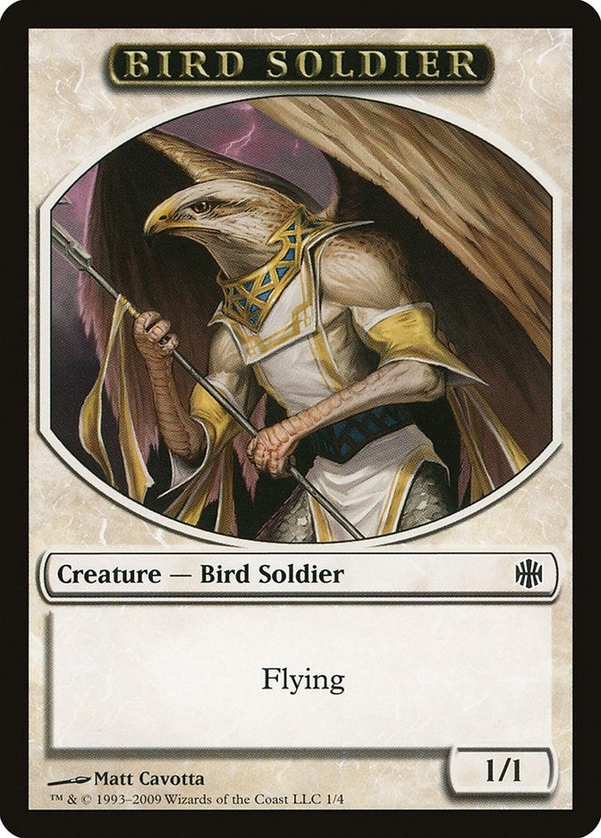 Bird Soldier Token (1) [ARB]