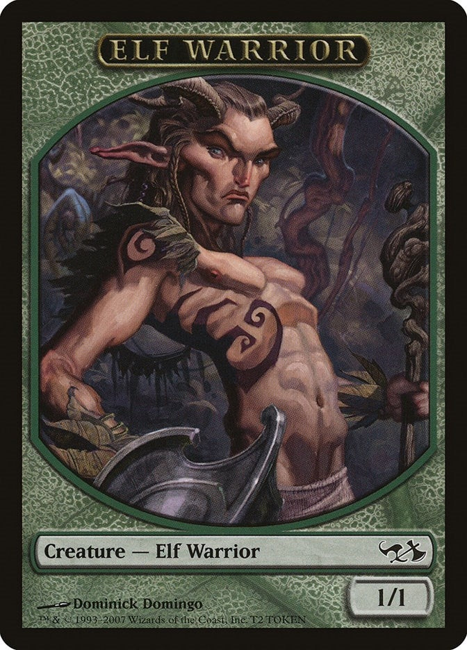 Elf Warrior Token (T2) [EVG]