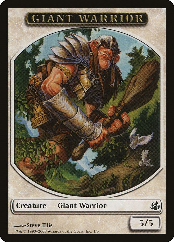 Giant Warrior Token (1) [MOR]