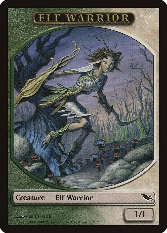 Elf Warrior Token 12 (12) [SHM]