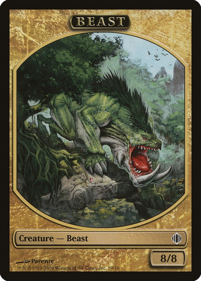 Beast Token Multicolor (10) [ALA]