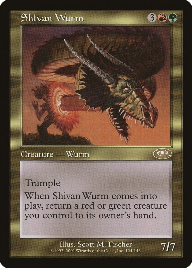 Shivan Wurm (124) [PLS]