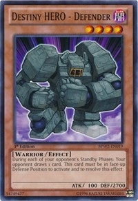 Destiny Hero Defender (BPW2-EN019) [BPW2]