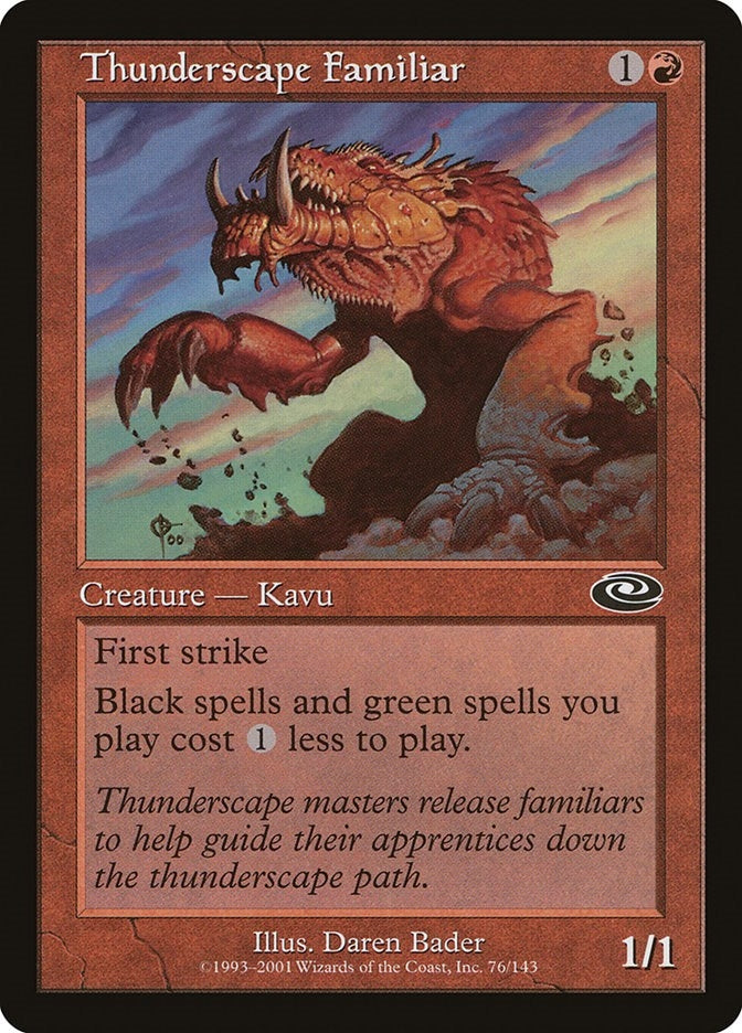 Thunderscape Familiar (76) [PLS]