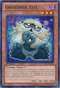 Ghostrick Yeti (LVAL-EN082) [LVAL]