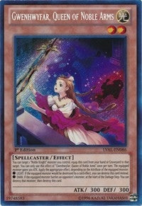 Gwenhwyfar Queen of Noble Arms (LVAL-EN086) [LVAL]