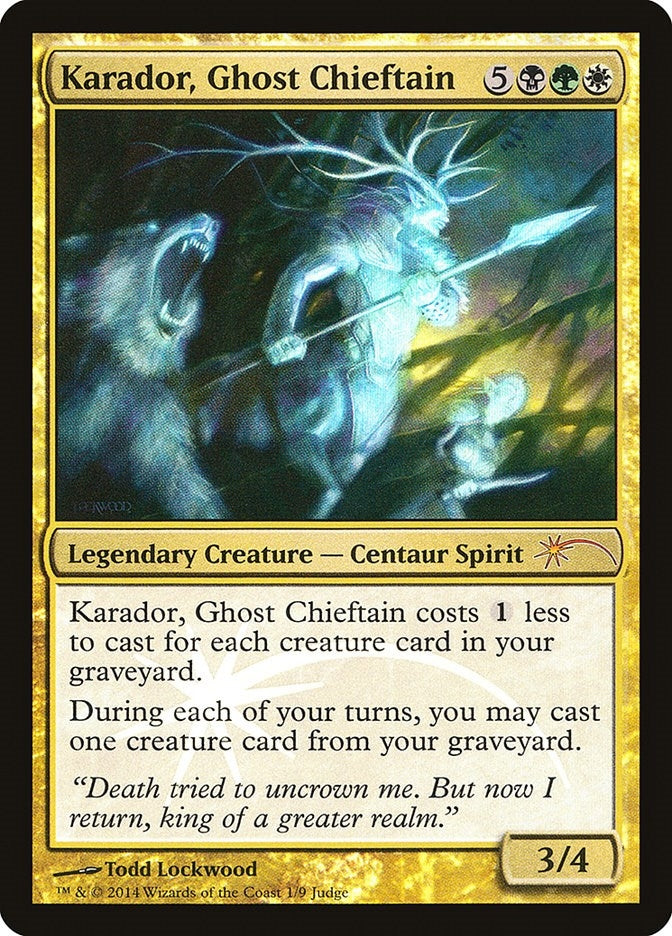 Karador Ghost Chieftain [JDG]