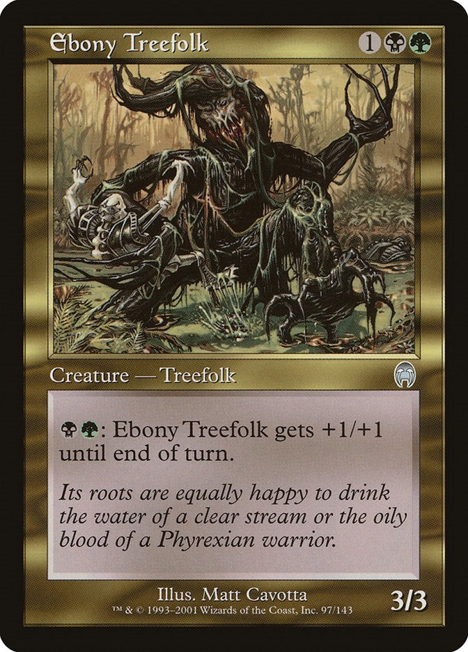 Ebony Treefolk (97) [APC]