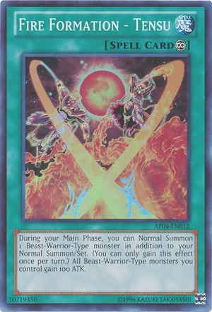 Fire Formation Tensu (AP04-EN012) [AP04]