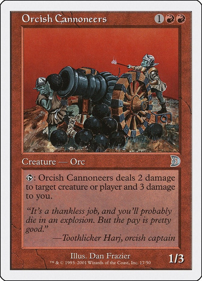 Orcish Cannoneers (17) [DKM]