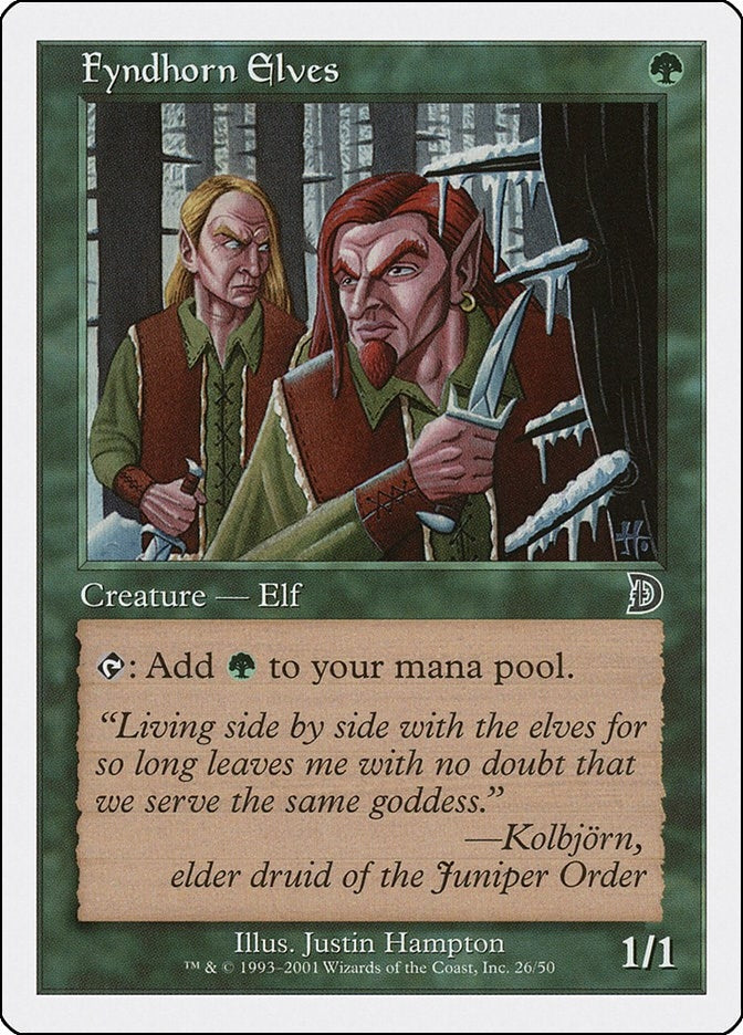 Fyndhorn Elves (26) [DKM]
