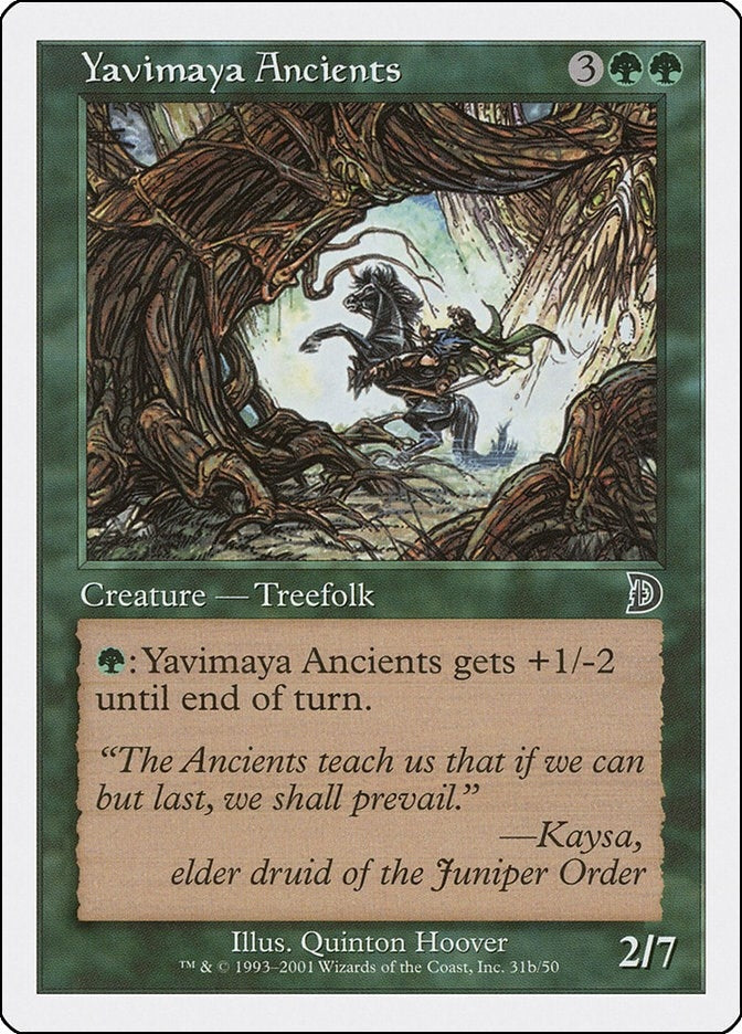 Yavimaya Ancients 31b (31b) [DKM]