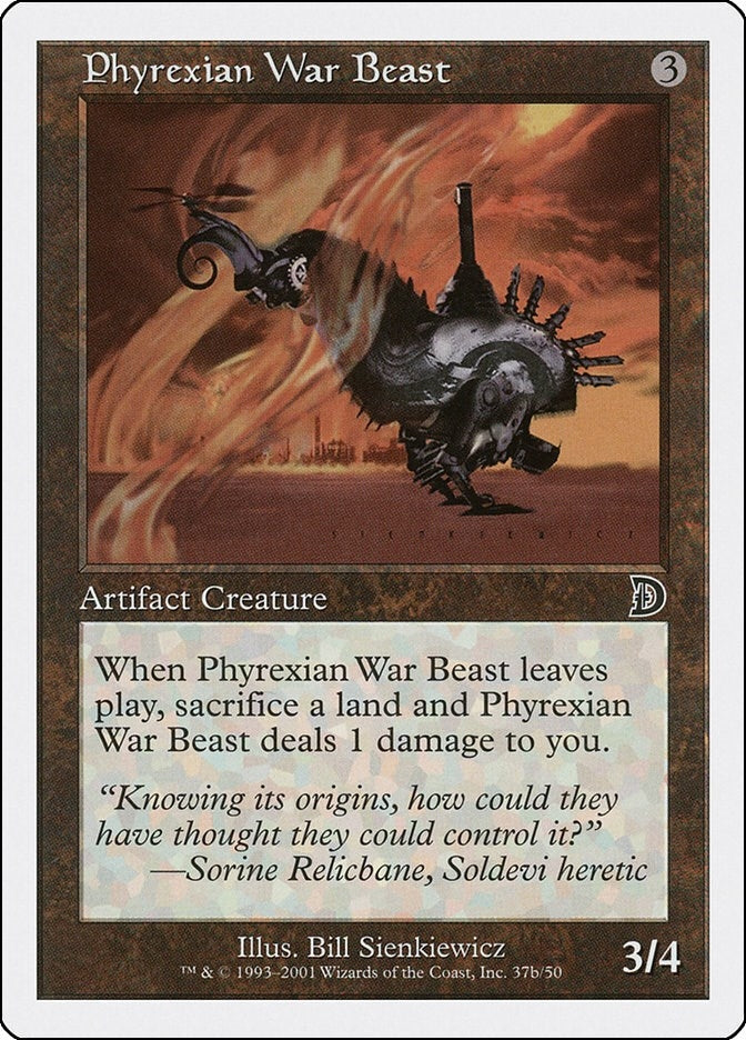 Phyrexian War Beast 37b (37b) [DKM]