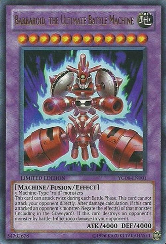 Barbaroid the Ultimate Battle Machine (YG08-EN001)