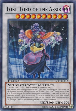 Loki Lord of the Aesir Starfoil (SP14-EN049)