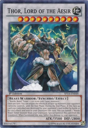 Thor Lord of the Aesir Starfoil (SP14-EN048)