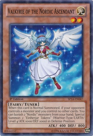 Valkyrie of the Nordic Ascendant Starfoil (SP14-EN047)