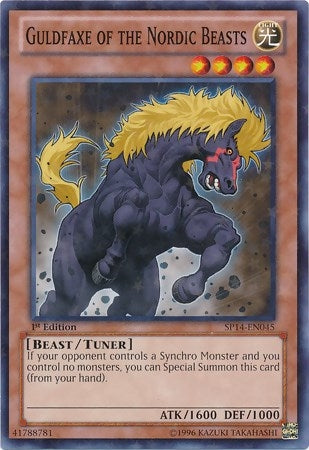 Guldfaxe of the Nordic Beasts Starfoil (SP14-EN045)