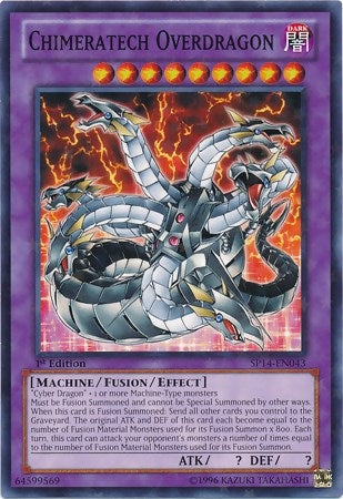Chimeratech Overdragon Starfoil (SP14-EN043)
