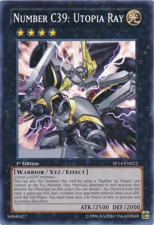 Number C39 Utopia Ray Starfoil (SP14-EN022)