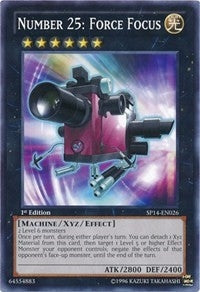Number 25 Force Focus (SP14-EN026)