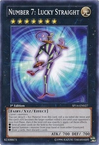 Number 7 Lucky Straight (SP14-EN027)