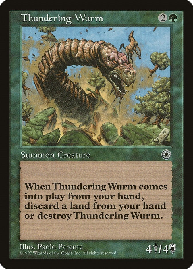 Thundering Wurm [POR]
