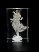 Sylvanas Windrunner World of Warcraft 3D Crystal Engraving – Fantasy Laser Crystal Display