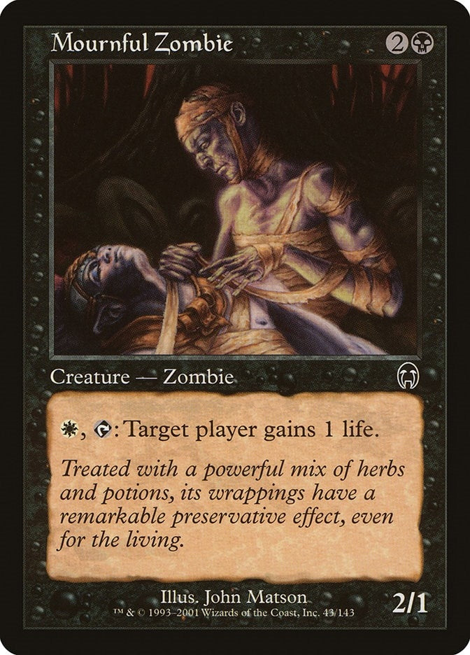 Mournful Zombie (43) [APC]