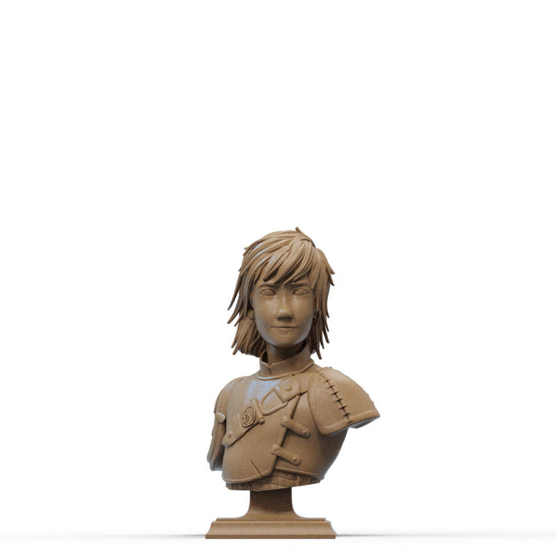 Hiccup Resin Bust - view 1