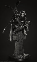 The Crow Resin Statue - view 4