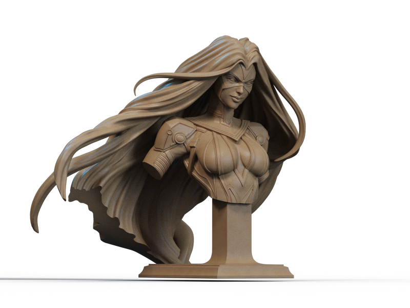 Medusa Resin Bust - Design 1 - view 2