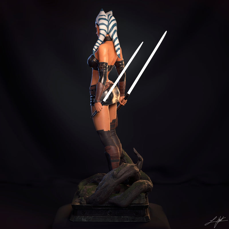 Ahsoka Tano Resin Statue - view 5