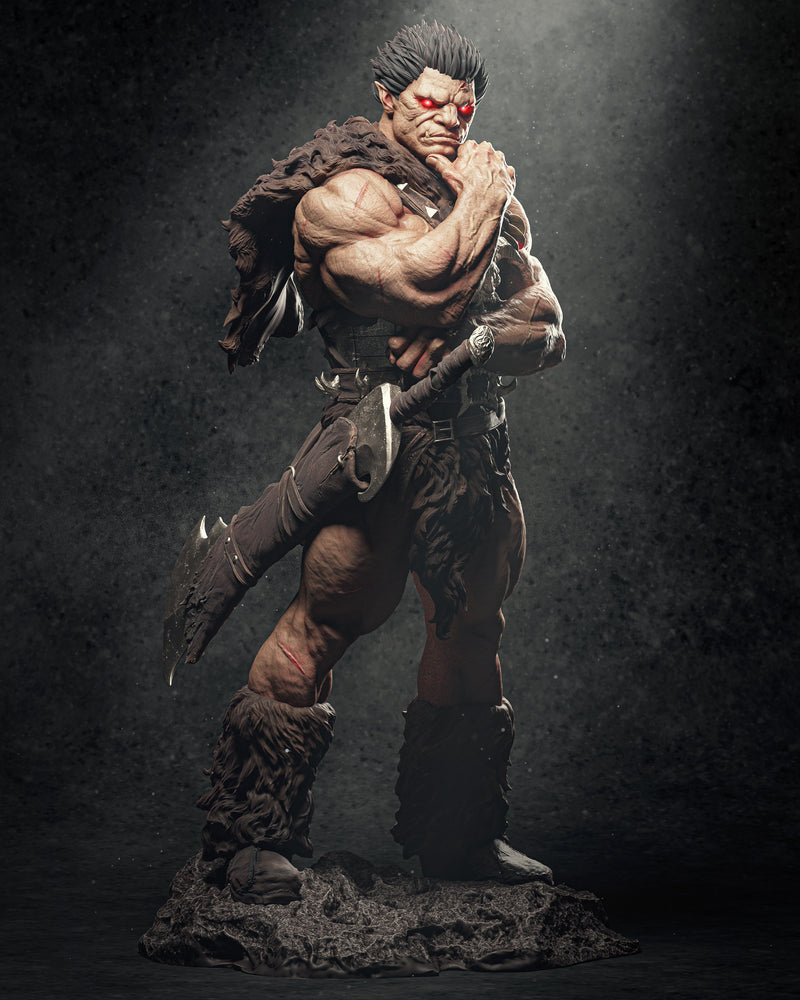 Zodd Resin Statue - view 1