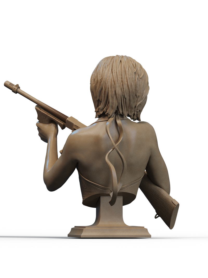 Ada Wong Resin Bust - view 3
