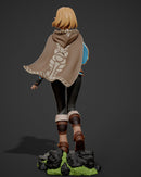 Princess Zelda Resin Statue - view 4