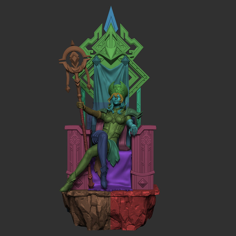 Sally Whitemane Resin Statue - view 7