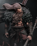 North Warrior Resin Statue - view 3