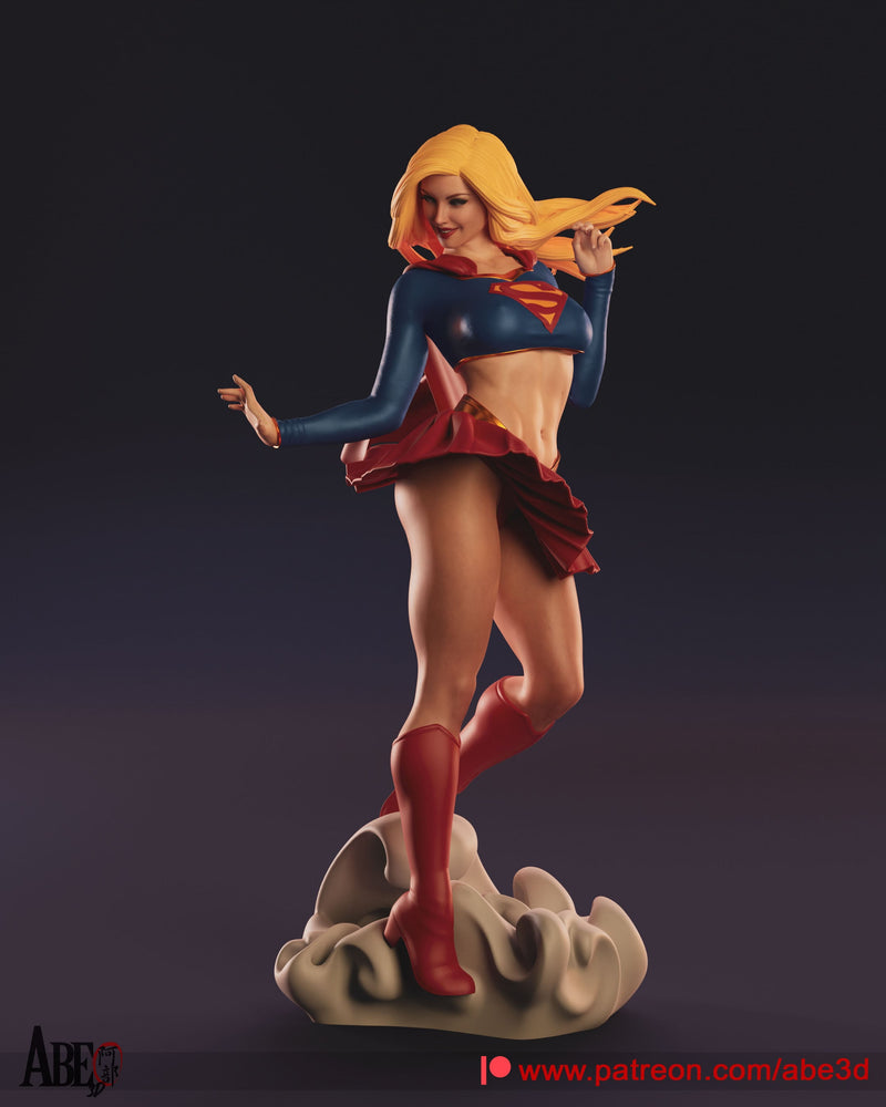 Supergirl Resin Statue - view 5