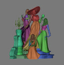 Lady Dimitrescu Resin Statue - view 3