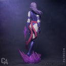 Psylocke Resin Statue - Design 2 - view 4
