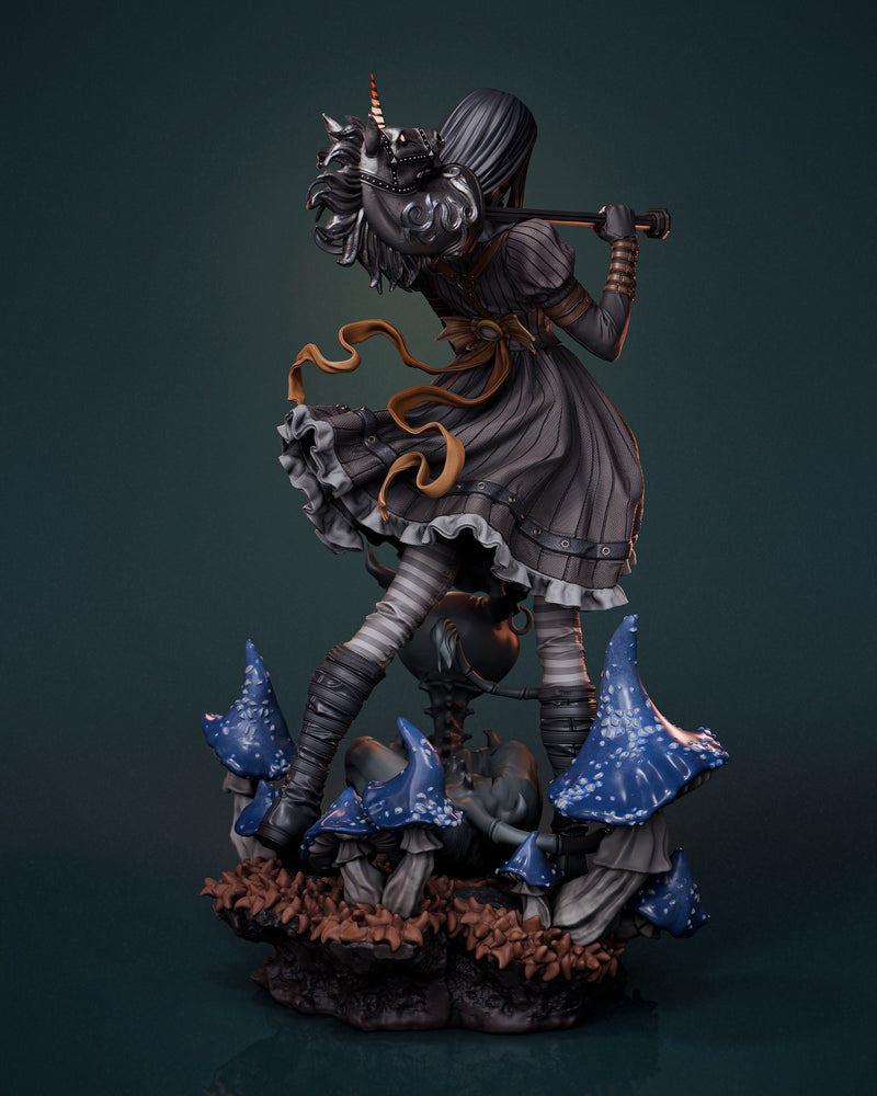 Alice Liddell Resin Statue - view 6