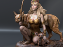 Artemis Resin Statue - view 3