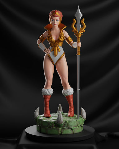 Teela Resin Statue - view 1