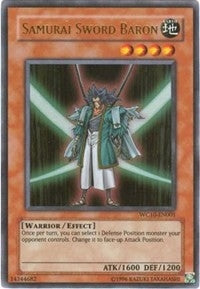 Samurai Sword Baron (WC10-EN001) [VDP]