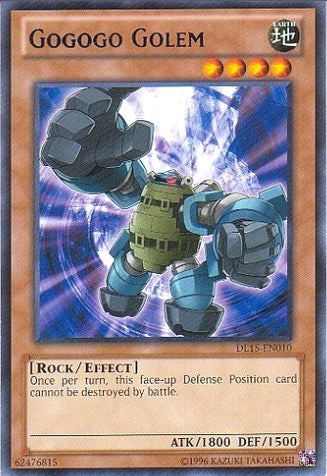 Gogogo Golem Blue (DL15-EN010)