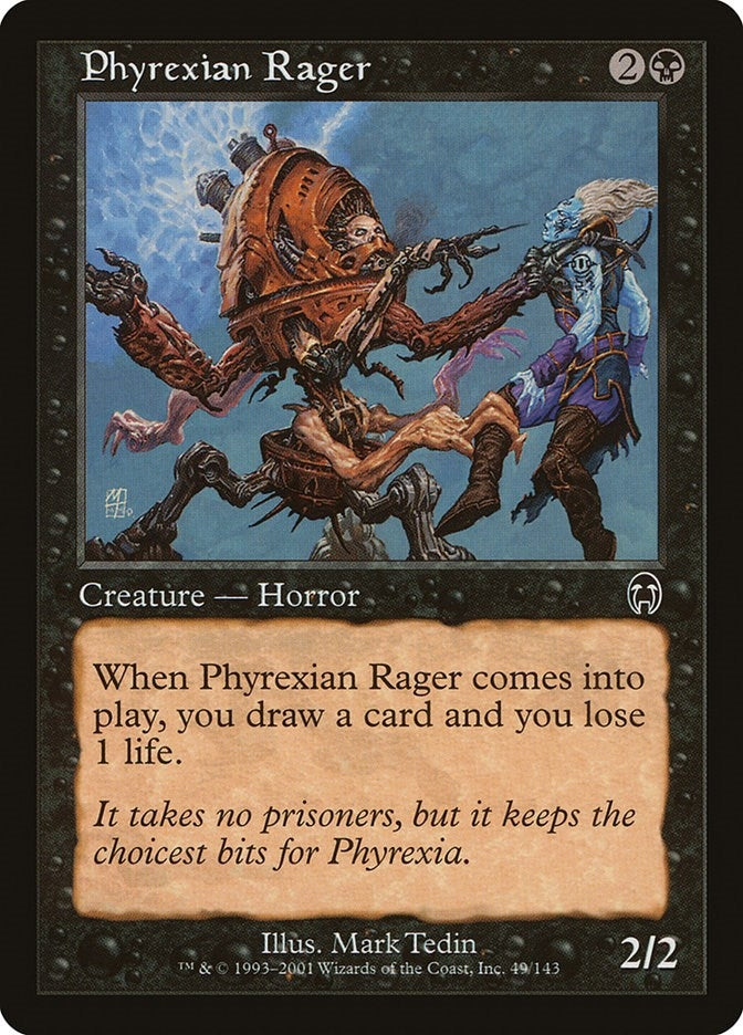 Phyrexian Rager (49) [APC]