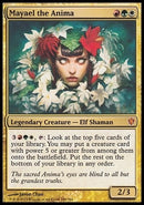 Mayael the Anima (Oversized) [Commander 2013 Oversized]