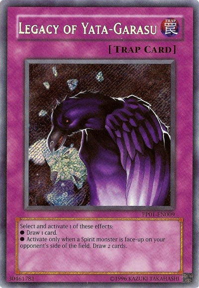 Legacy of Yata Garasu Secret Rare (PP01-EN009) [PP01]